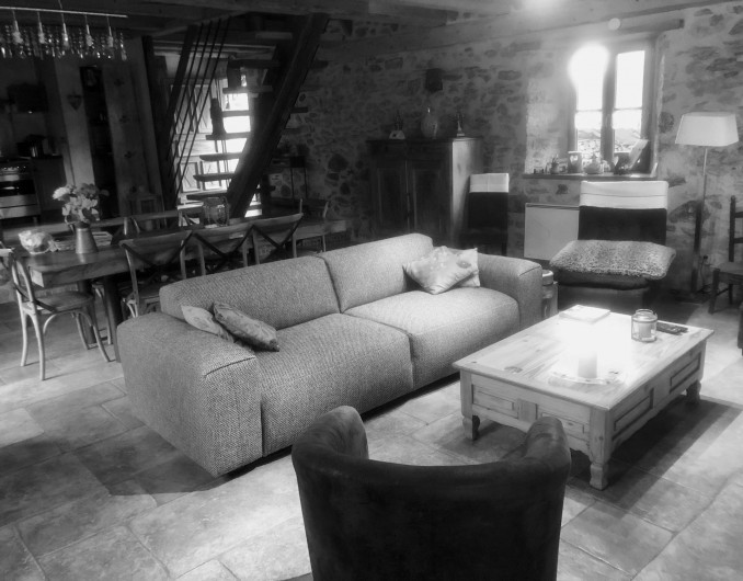 Location de vacances - Gîte à Campan - Coin salon