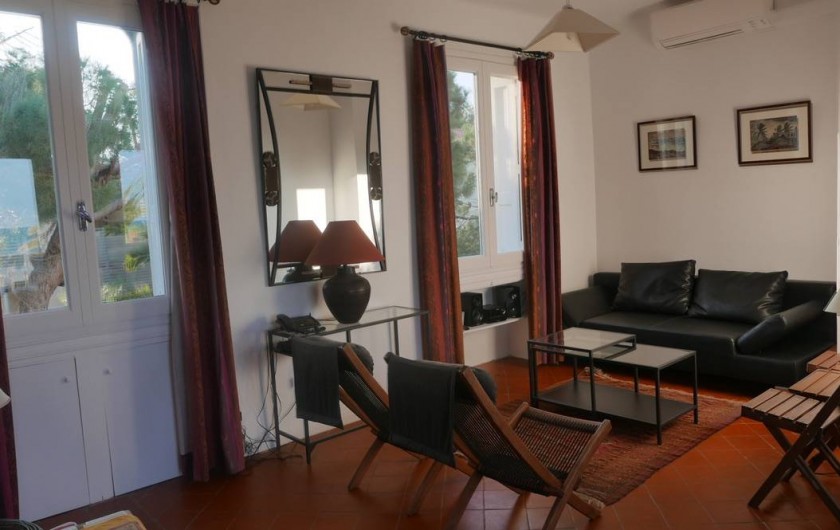 Location de vacances - Chalet à Argelès-sur-Mer - séjour coin salon