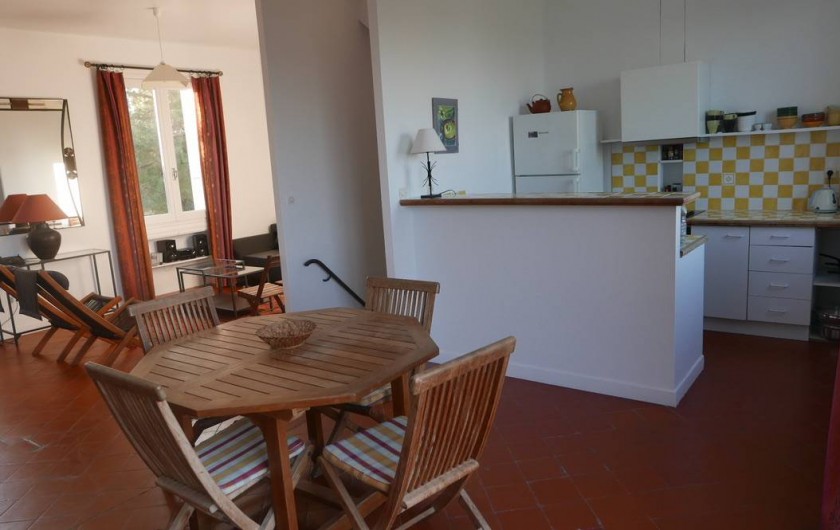 Location de vacances - Chalet à Argelès-sur-Mer - séjour vue générale