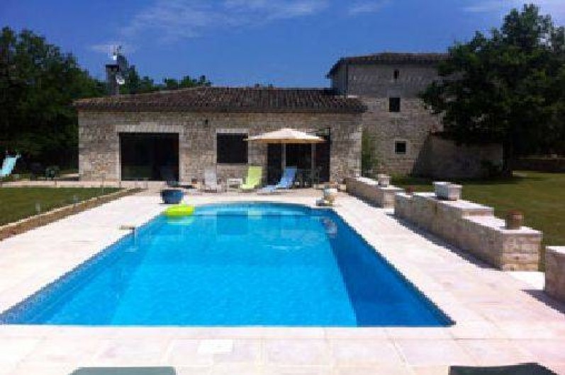 Location de vacances - Gîte à Fontanes - piscine