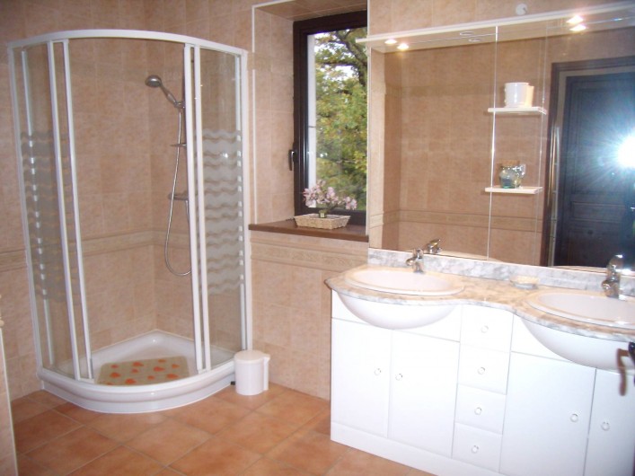 Location de vacances - Gîte à Fontanes - salle d'eau