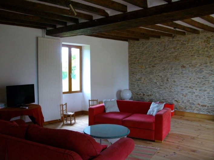 Location de vacances - Gîte à Noyant-la-Gravoyère - Salon