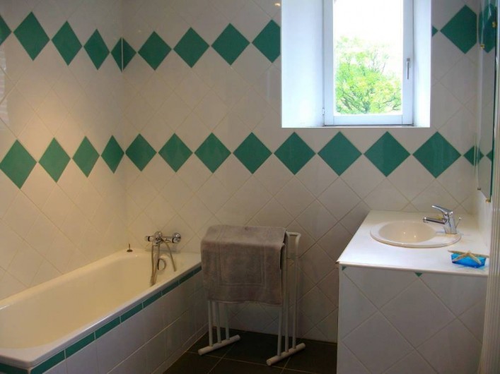 Location de vacances - Gîte à Noyant-la-Gravoyère - Salle de bain