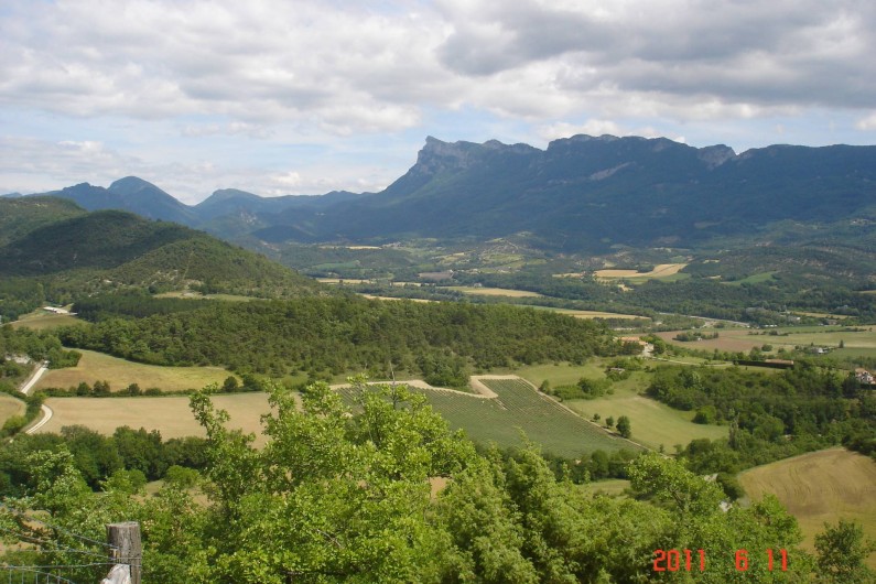 Location de vacances - Mas à Mirabel-et-Blacons - Montagne les 3 becs