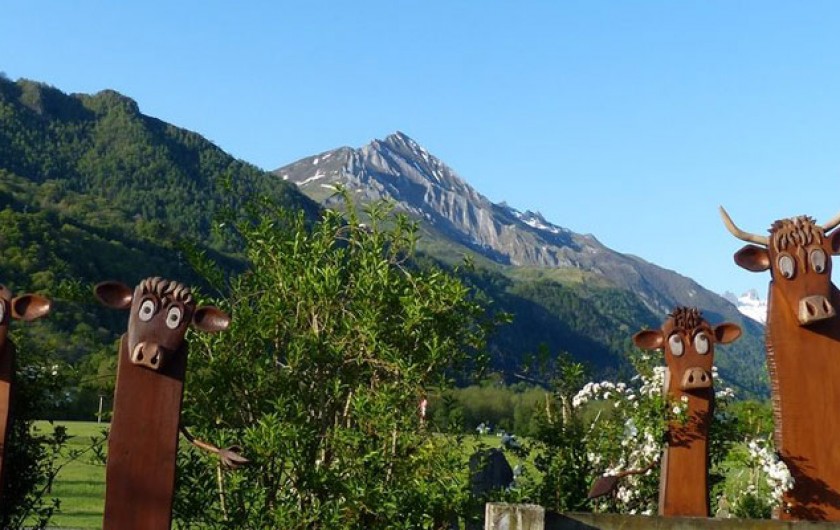 Location de vacances - Chalet à Aucun - Entrée Azun Nature