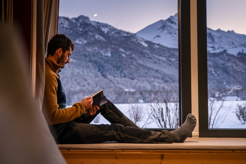 Location de vacances - Chalet à Aucun - Pause lecture chalet Nature & Bois - Azun Nature