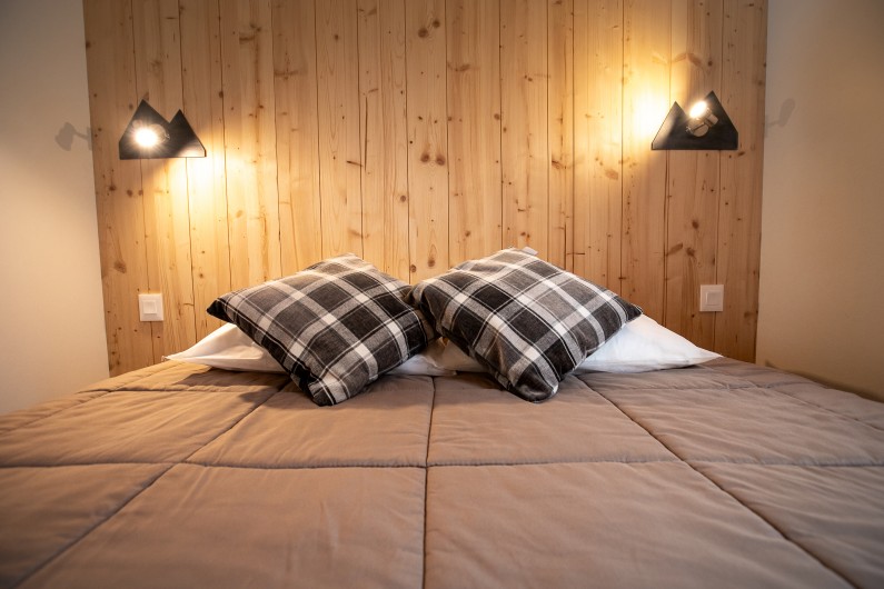 Location de vacances - Chalet à Aucun - Chambre chalet Nature & Bois - Azun Nature