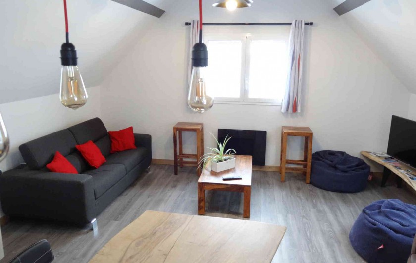 Location de vacances - Chalet à Estaing - RÊVE DE GOSSE le gîte CASSIOPEE Le séjour