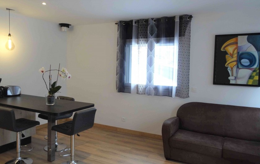 Location de vacances - Chalet à Estaing - RÊVE DE GOSSE le gîte KHÉOPS Le séjour