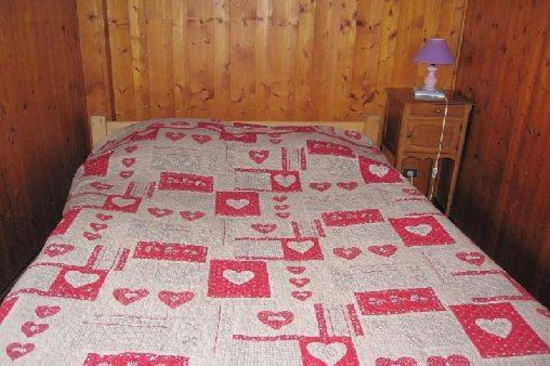 Location de vacances - Appartement à Saint-Gervais-les-Bains - chambre parent n2