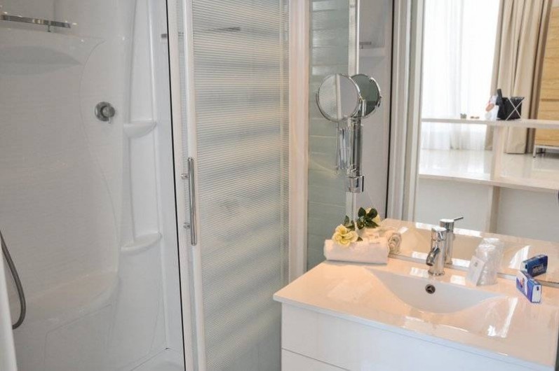 Location de vacances - Appartement à Saint-Cyprien Plage - Duplex, Salle de bain