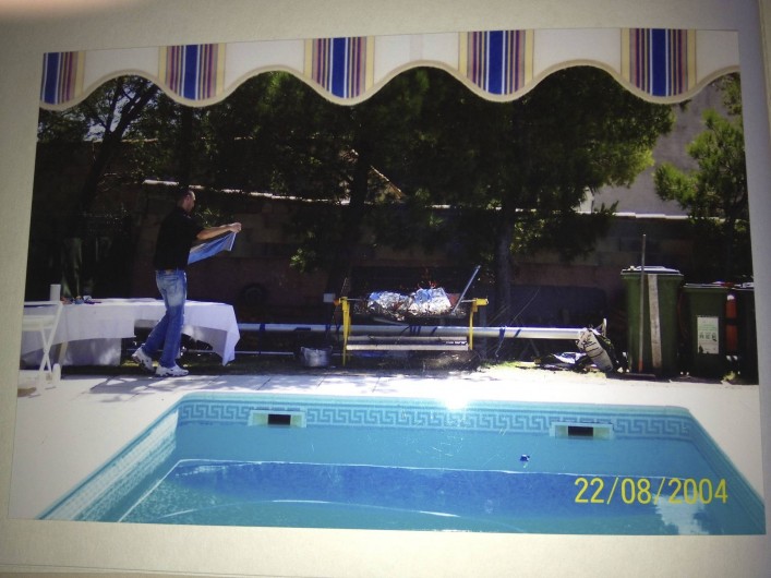 Location de vacances - Maison - Villa à Ensuès-la-Redonne - VUE PISCINE