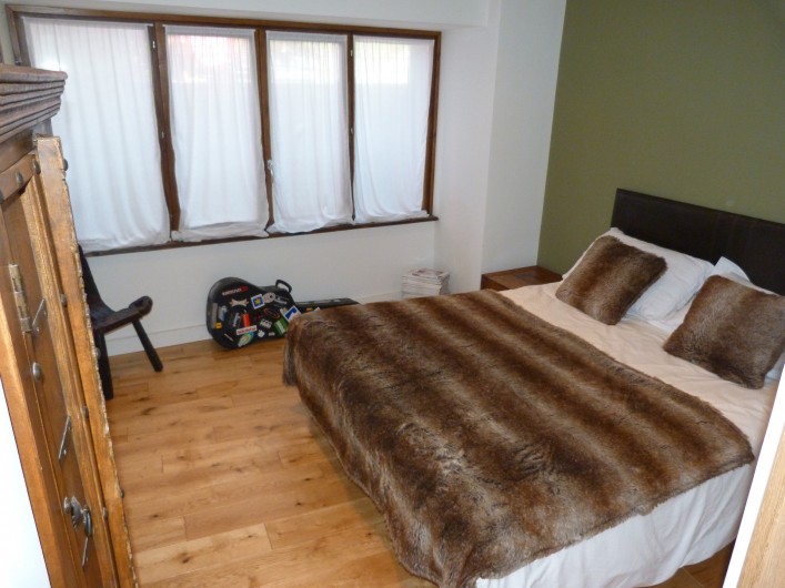 Location de vacances - Chalet à Séez - Chambre 6 - Le lit peut être divisé en 2 lits simples