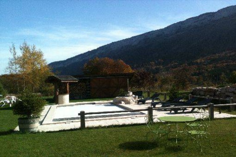 Location de vacances - Chalet à La Féclaz