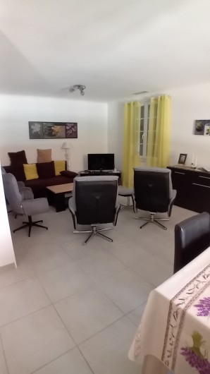Location de vacances - Villa à Roussas - Salon