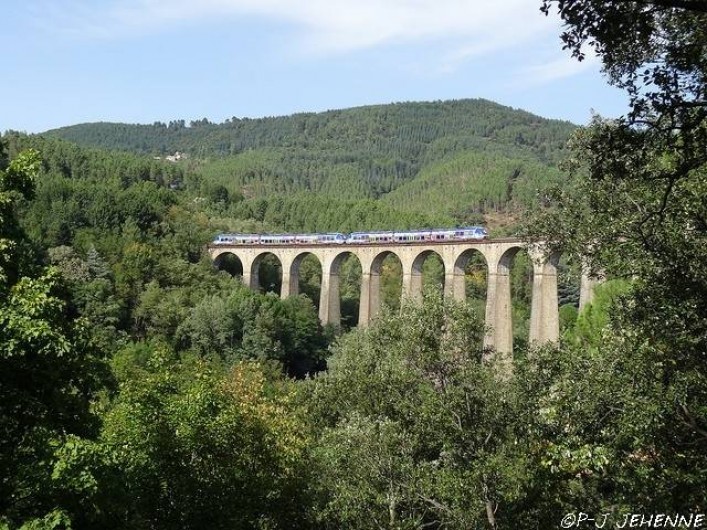 Location de vacances - Gîte à Landos - train touristique dans la vallée de l'allier