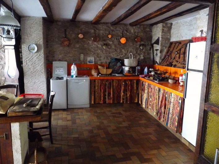 Location de vacances - Moulin à Migné-Auxances - cuisine