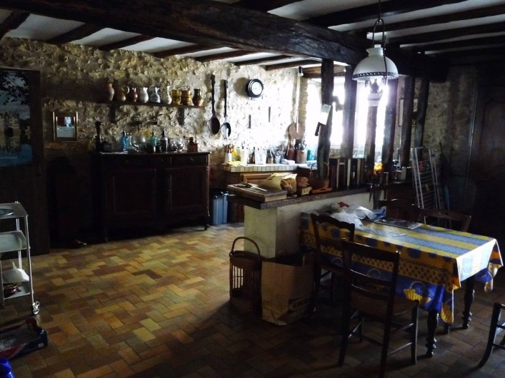 Location de vacances - Moulin à Migné-Auxances - cuisine