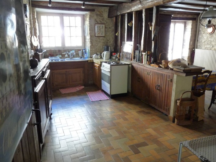 Location de vacances - Moulin à Migné-Auxances - cuisine