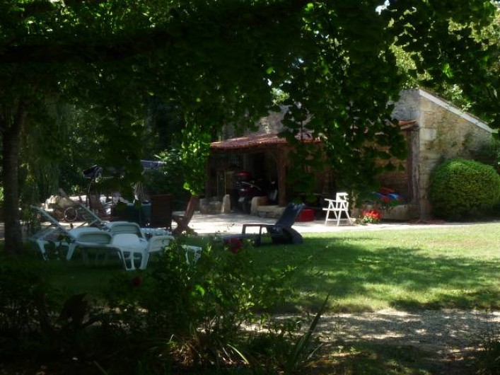 Location de vacances - Moulin à Migné-Auxances - le jardin