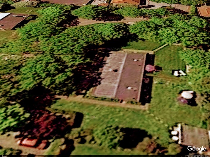 Location de vacances - Bungalow - Mobilhome à Dombourg - Dans le vert: notre maison de vacances