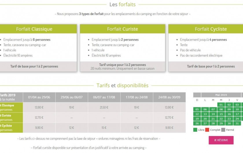 Location de vacances - Camping à Vals-les-Bains