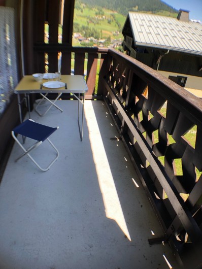 Location de vacances - Appartement à Praz-sur-Arly - Balcon