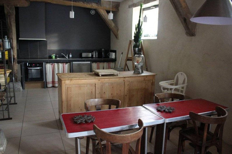 Location de vacances - Gîte à Roussennac - Cuisine de la maison d'hôtes