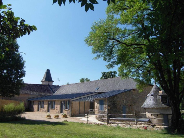 Location de vacances - Gîte à Roussennac - Accès gîte