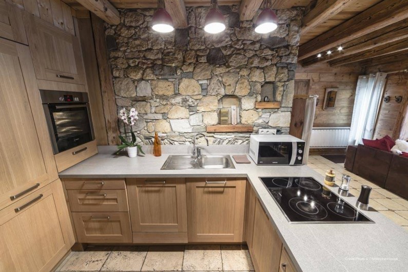 Location de vacances - Appartement à Val-d'Isère - Cuisine