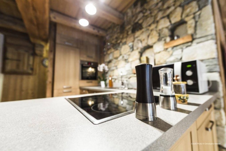 Location de vacances - Appartement à Val-d'Isère - Cuisine