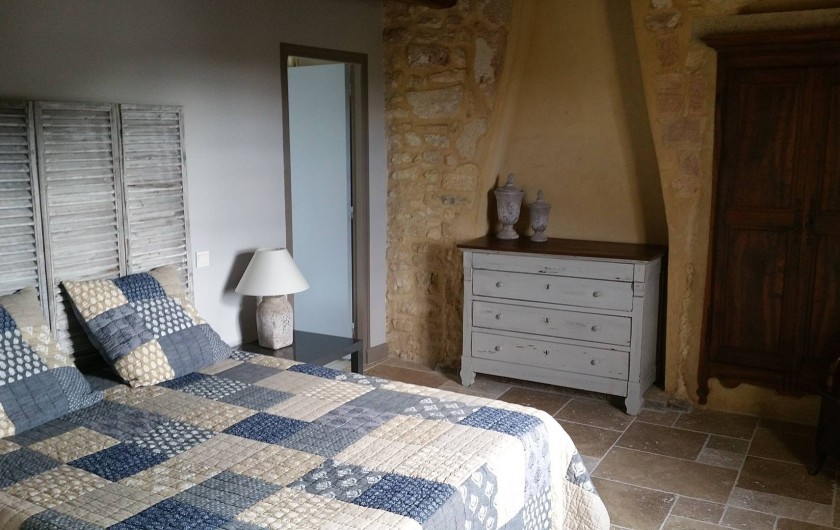 Location de vacances - Mas à Castillon-du-Gard - Chambre 2, 1er étage