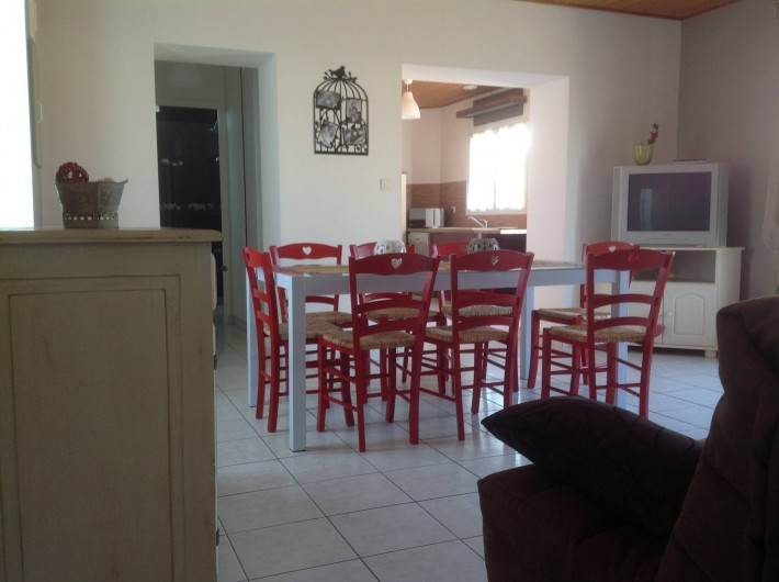 Location de vacances - Villa à Les Sables-d'Olonne - salle à manger