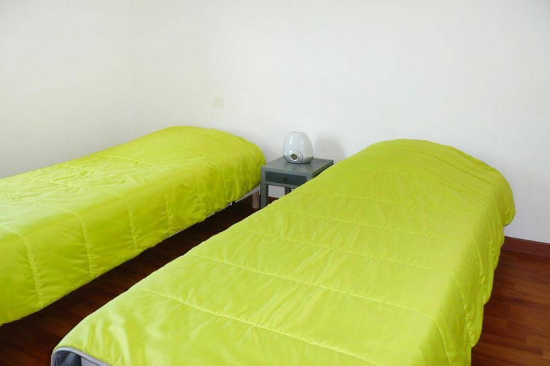 Location de vacances - Gîte à Kerlouan - La chambre N°2 se sont deux lits jumeaux de 80x200
