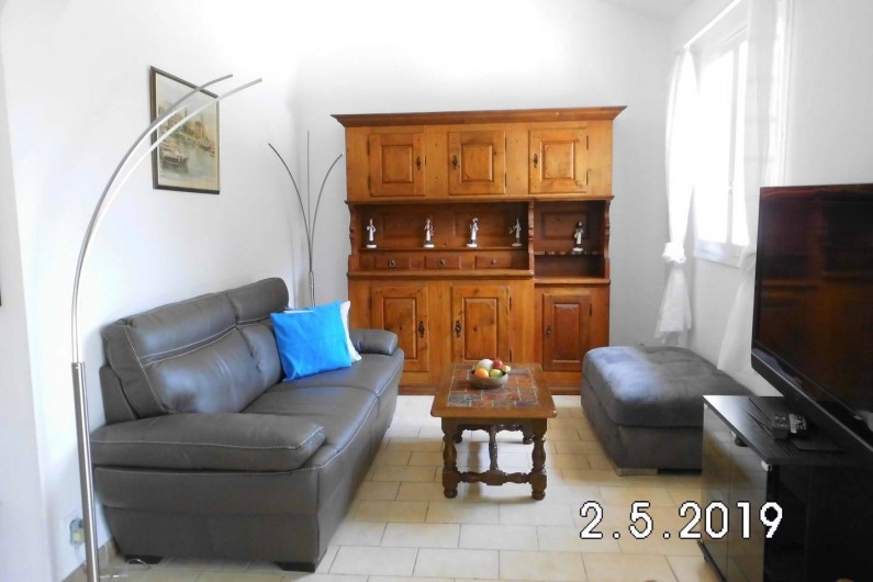 Location de vacances - Villa à Sainte-Maxime - le salon