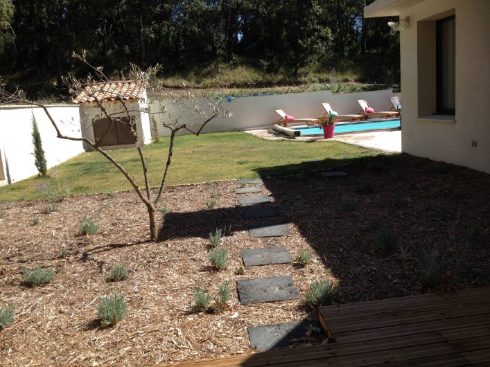 Location de vacances - Maison - Villa à Mornas - vue suite parentale