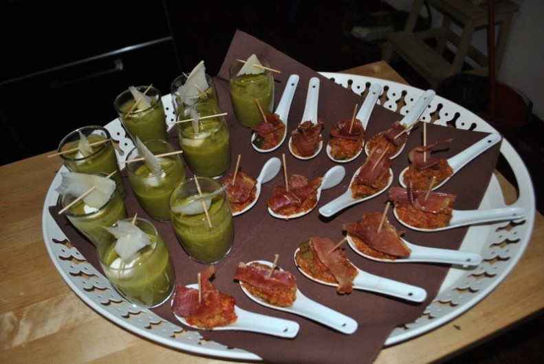 Location de vacances - Chambre d'hôtes à Salies-de-Béarn - apéritif festif....