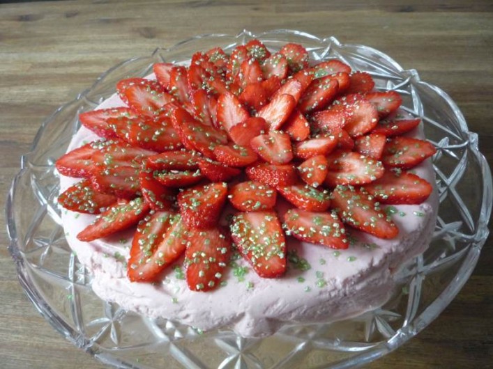 Location de vacances - Chambre d'hôtes à Salies-de-Béarn - gâteau maison