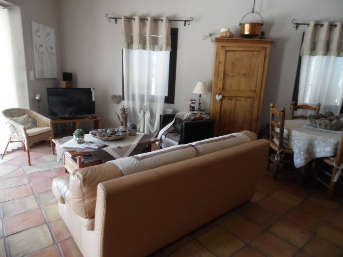 Location de vacances - Mas à Venasque - Salon mazet Provence