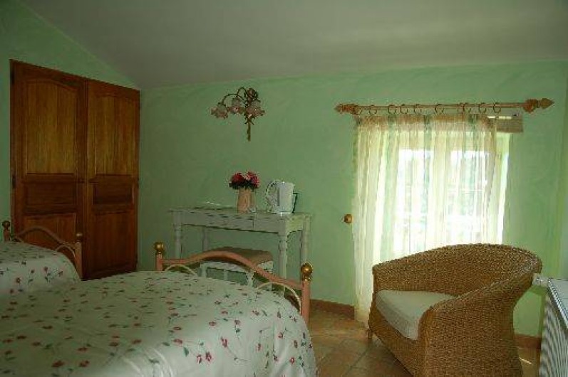 Location de vacances - Chambre d'hôtes à Les Vans - Chambre Figue