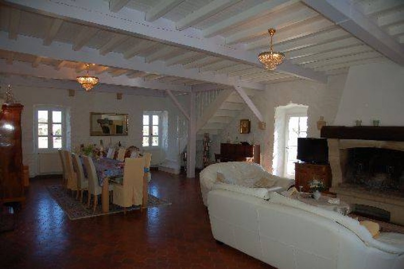 Location de vacances - Chambre d'hôtes à Les Vans - Salon