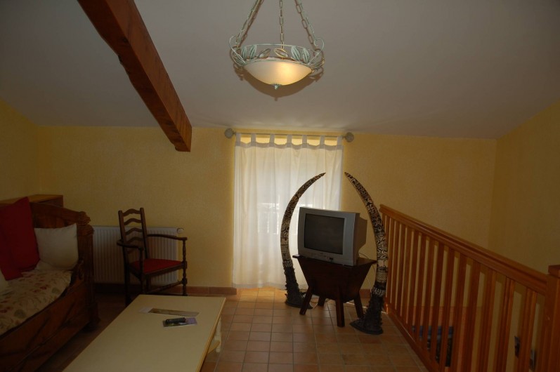 Location de vacances - Chambre d'hôtes à Les Vans - Salon TV