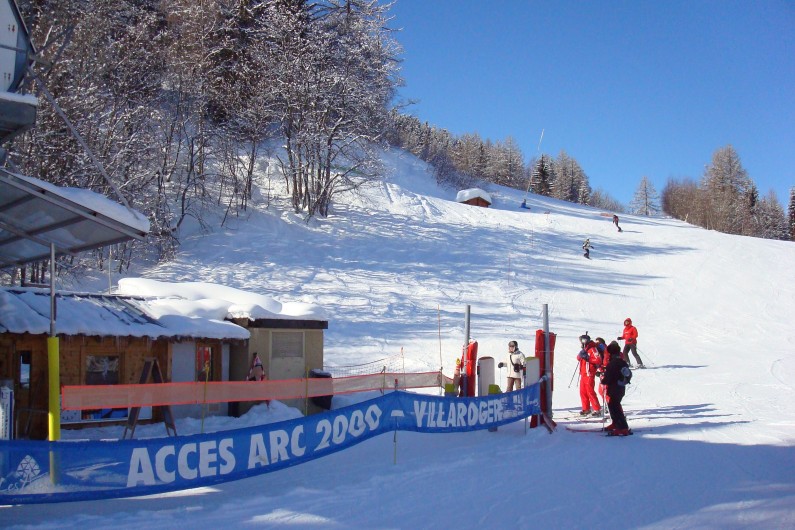 Location de vacances - Appartement à Villaroger - Départ télésiège
