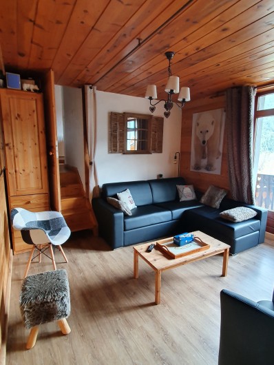 Location de vacances - Appartement à Villaroger - Salon