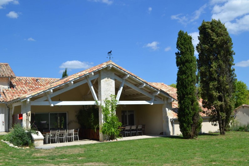 Location de vacances - Gîte à Lougratte - terrasse