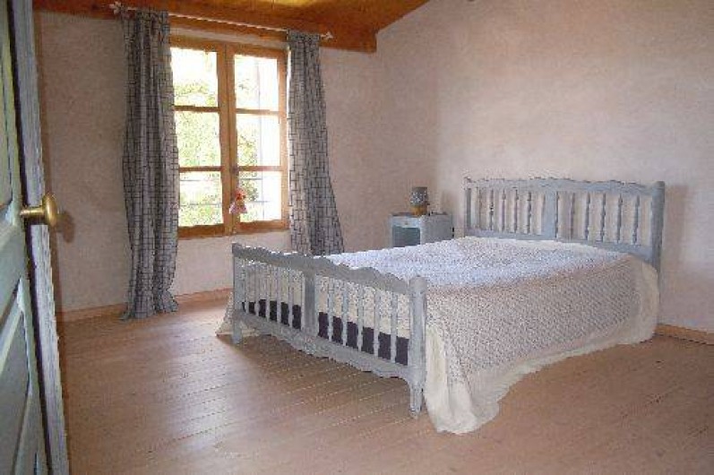 Location de vacances - Villa à Uzès - Chambre grise 15m2 lit 140x190