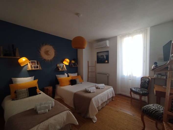 Location de vacances - Chambre d'hôtes à Tautavel - Chambre Triple Cerdagne