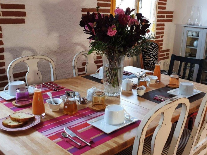 Location de vacances - Chambre d'hôtes à Tautavel - Petit-déjeuner