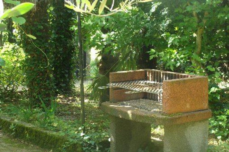 Location de vacances - Appartement à Saint-Alban-Auriolles - Jardin Rez-de-Chaussée