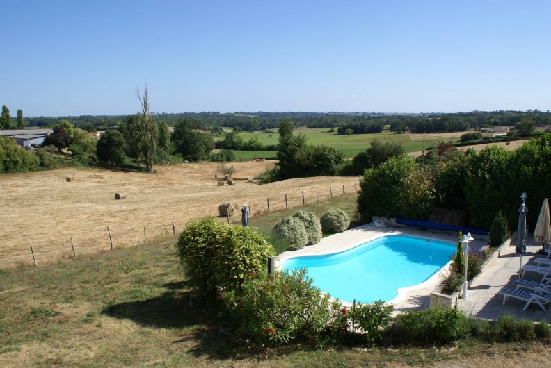 Location de vacances - Chambre d'hôtes à Soubran - Domaine la Fontaine vue
